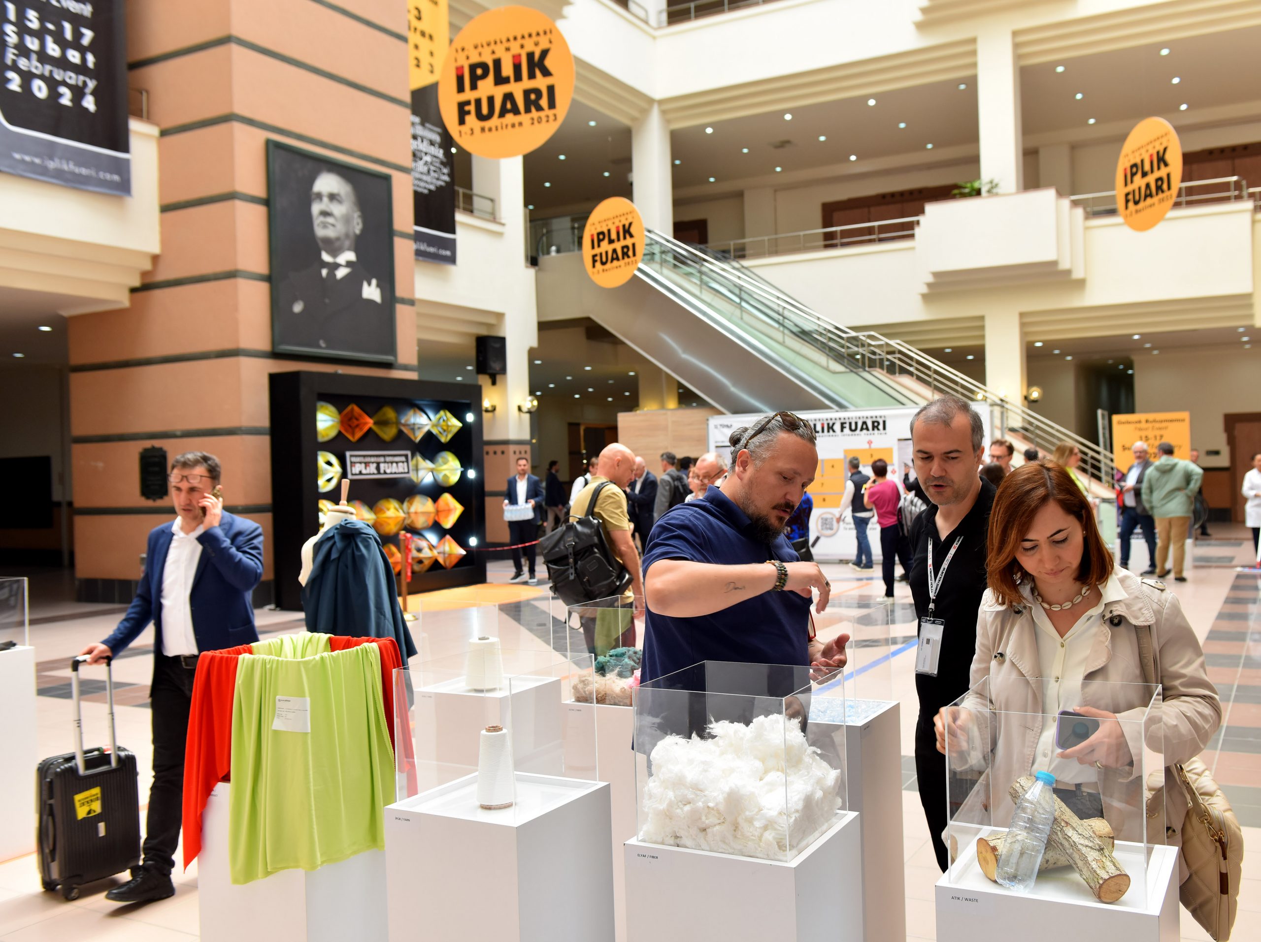 Uluslararası İstanbul İplik Fuarı, Sektör Profesyonellerini Ağırladı.