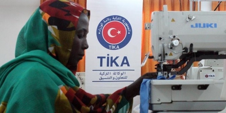 TİKA, Sudan'da tekstil atölyesi açtı