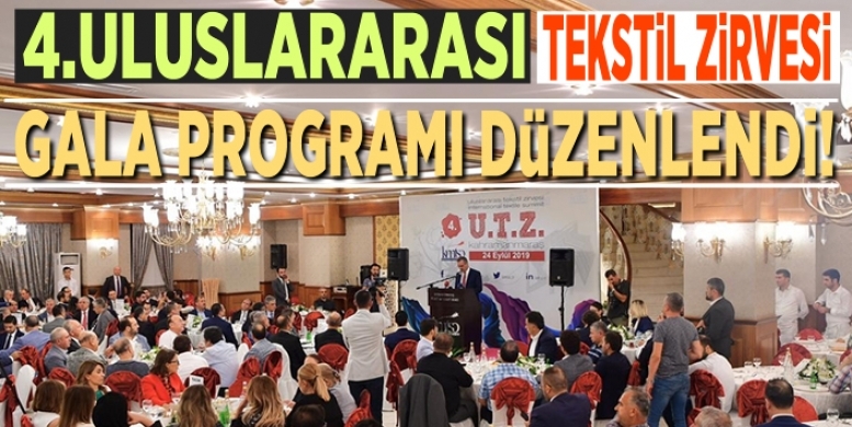 4. Uluslararası Tekstil Zirvesi gala programı