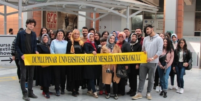 Gediz MYO Öğrencileri Bursa Tekstil Fuarında