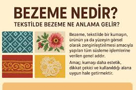 Bezeme Nedir? Sanat ve Tekstilde Süsleme Sanatının İncelikleri