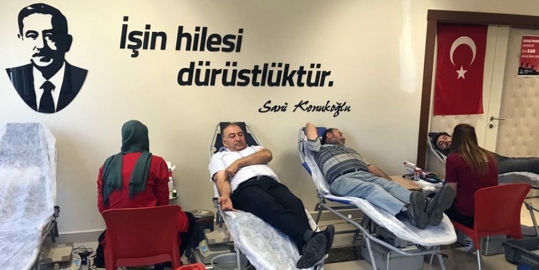 SANKO ADIYAMAN TEKSTİL İŞLETMESİNDE KAN BAĞIŞI