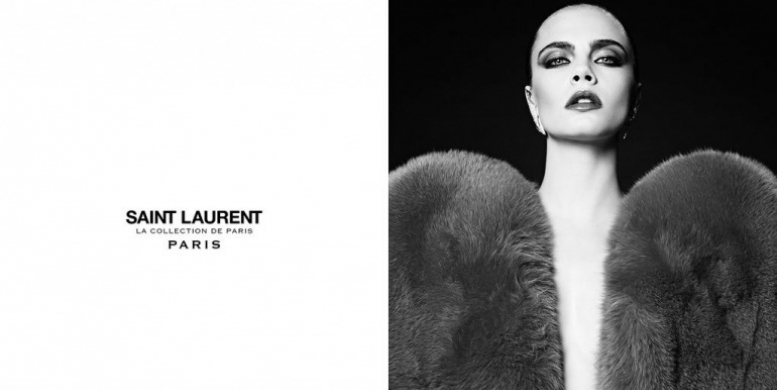 Cara Delevingne'nin Olağanüstü Saint Laurent Zirvesi