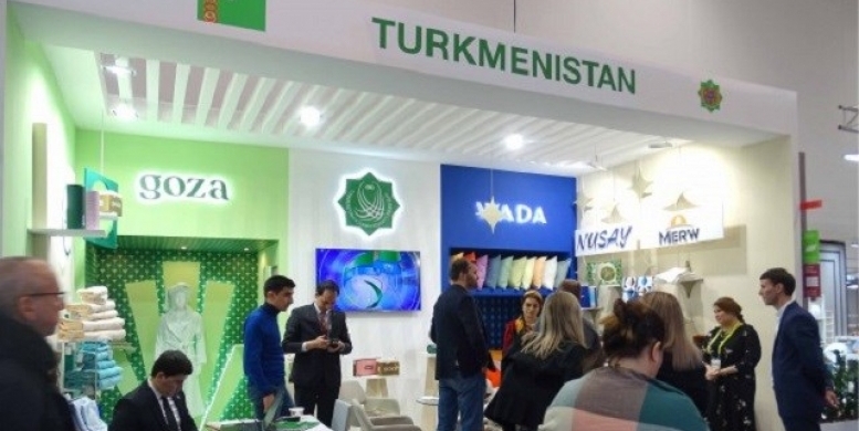 Türkmen tekstil ürünleri Almanya “Hiemtextile 2020 Fuarı”nda