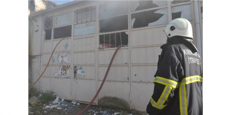 Kırklareli'nde Tekstil Fabrikasında Yangın